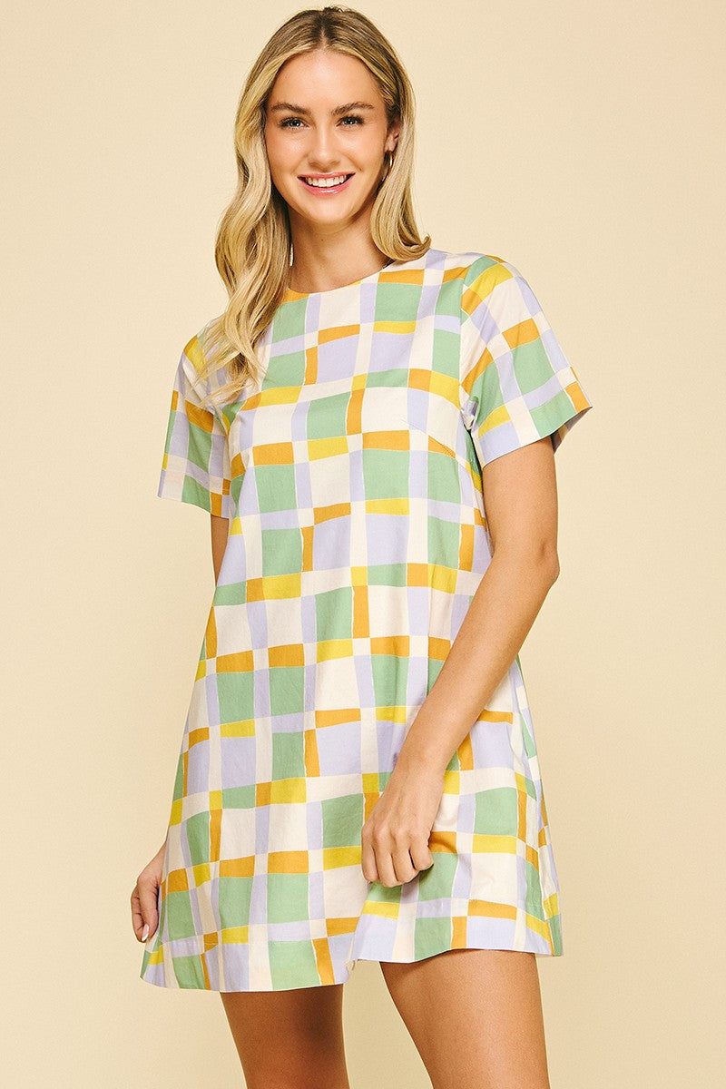 Colorblock Dress