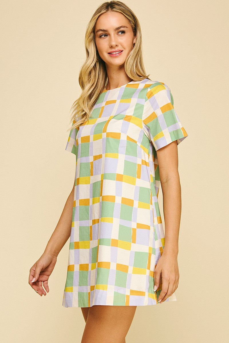 Colorblock Dress