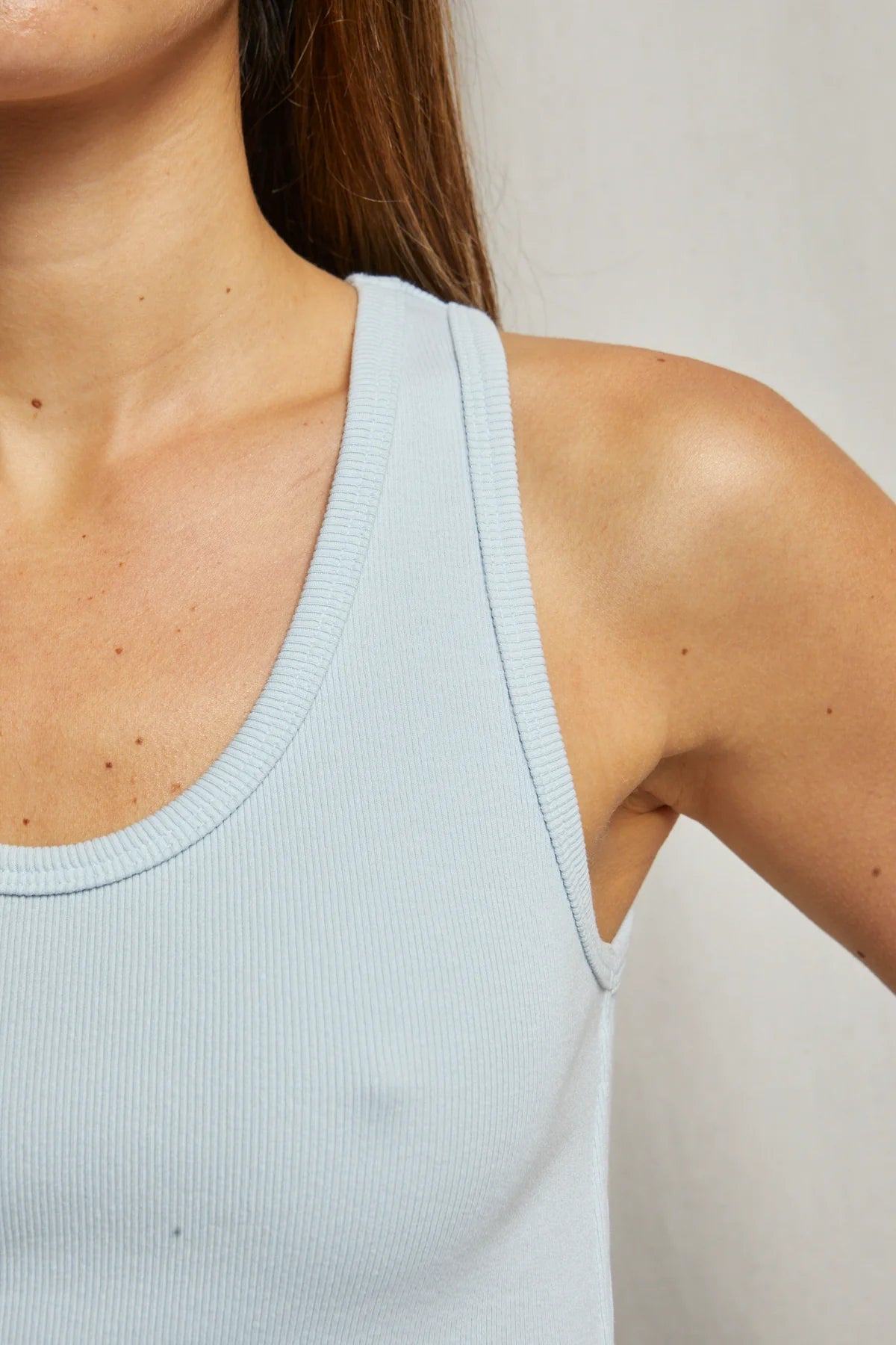 RIB BRA FRIENDLY TANK-PERFECTWHITETEE-Harringtons Boutique