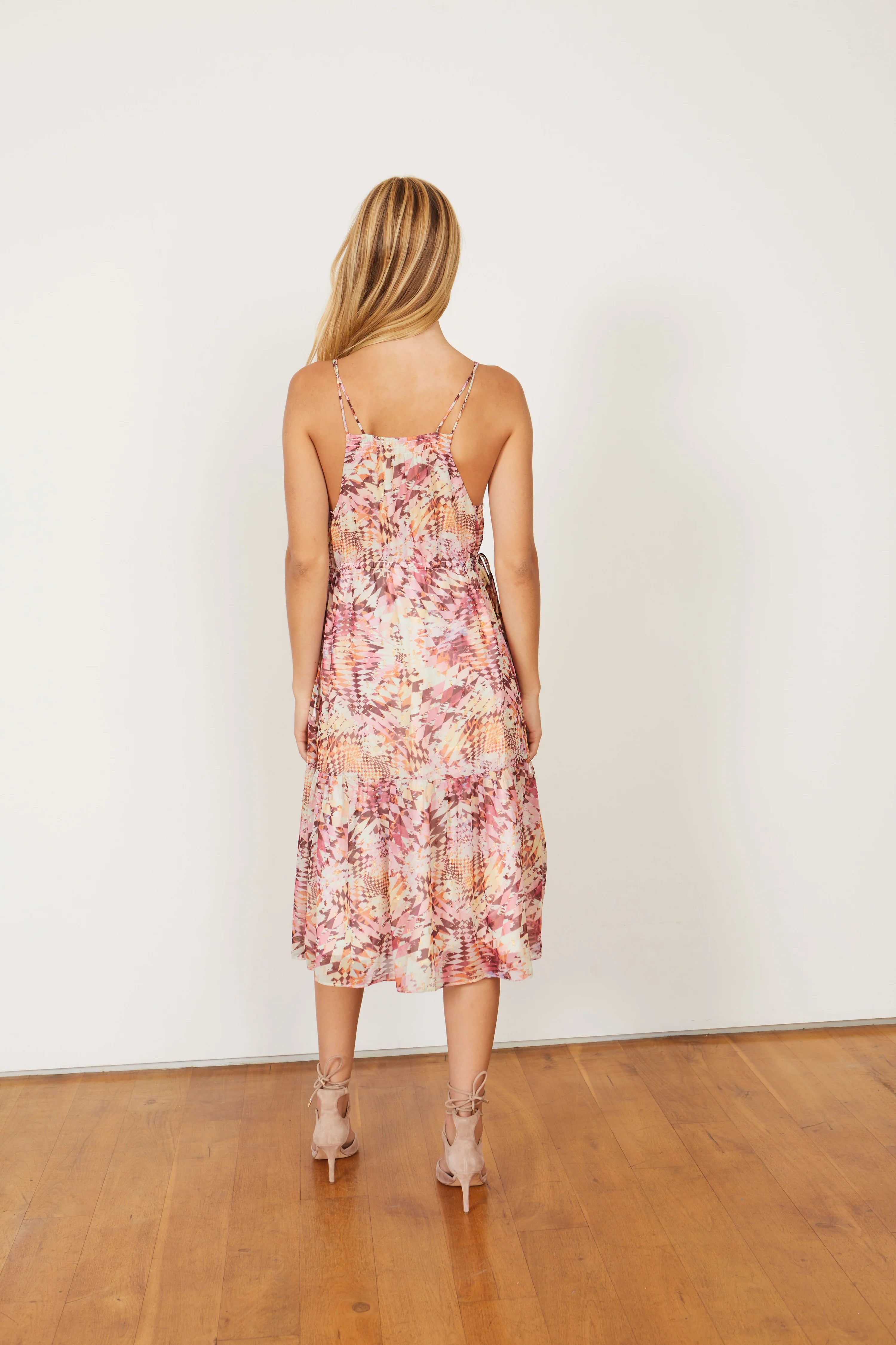 SKYLAR KALEIDOSCOPE BLOOM DRESS-CABALLERO-Harringtons Boutique