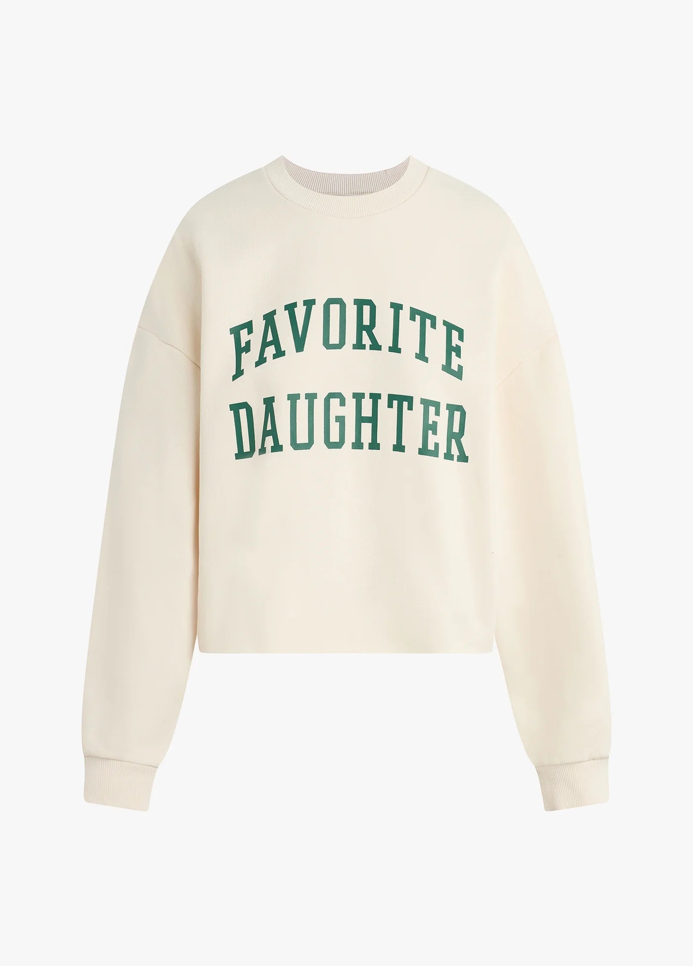 CROPPED COLLEGIATE SWEATSHIRT