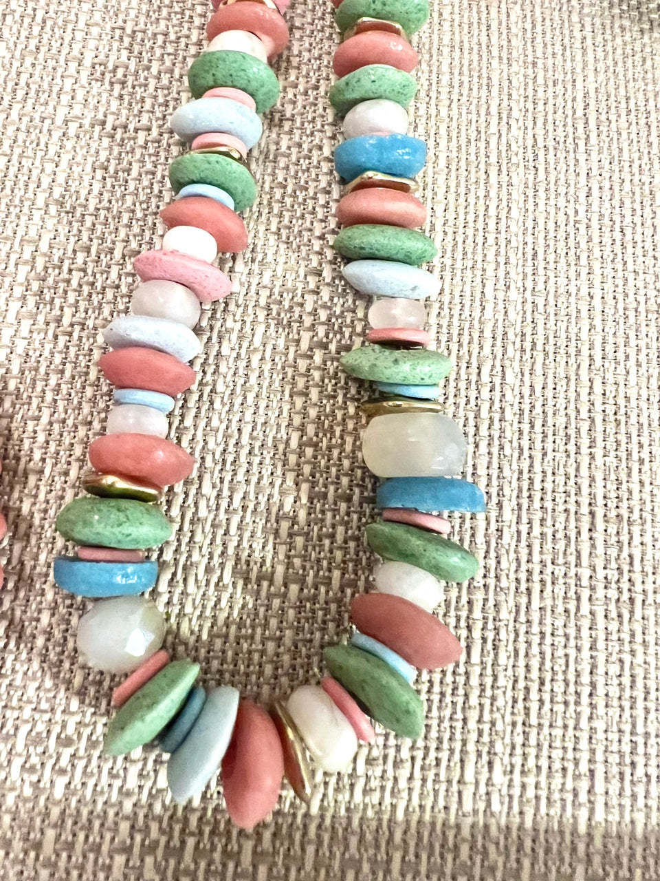 PASTEL SEA GLASS NECKLACE