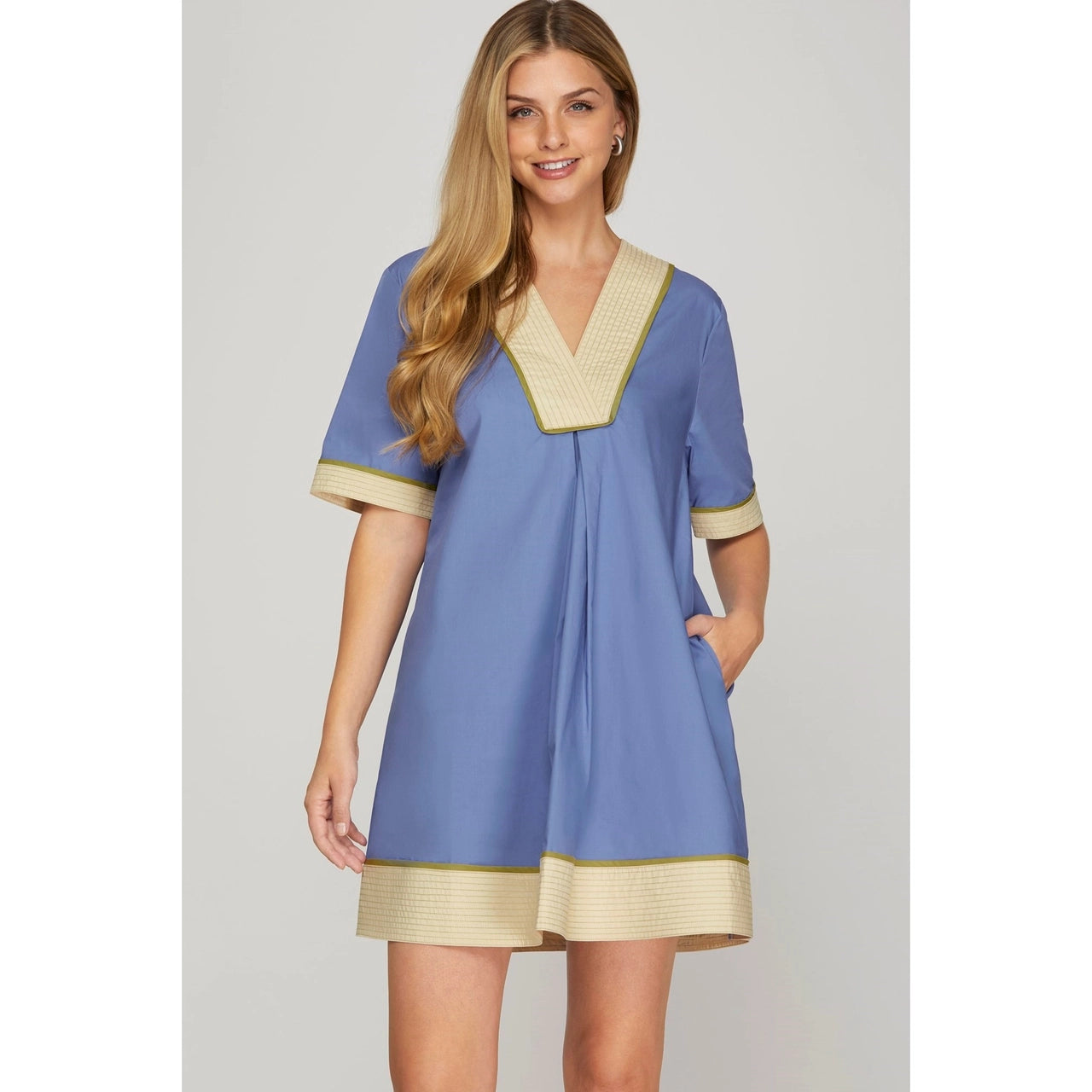 POPLIN DRESS