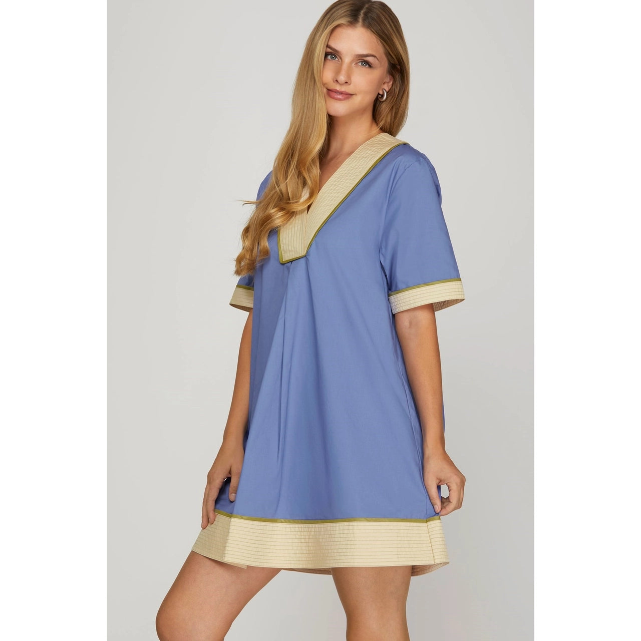 POPLIN DRESS